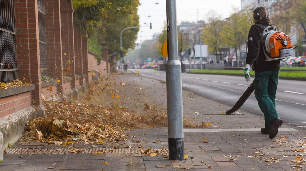backpack leaf blower